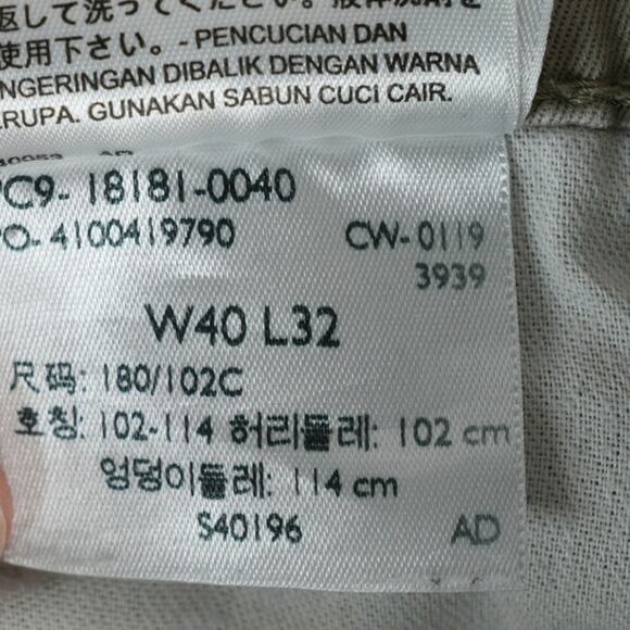 Levis 541 Jeans Mens 40x32 Tan Brown Straight Leg White Tab 2019 - Picture 11 of 11